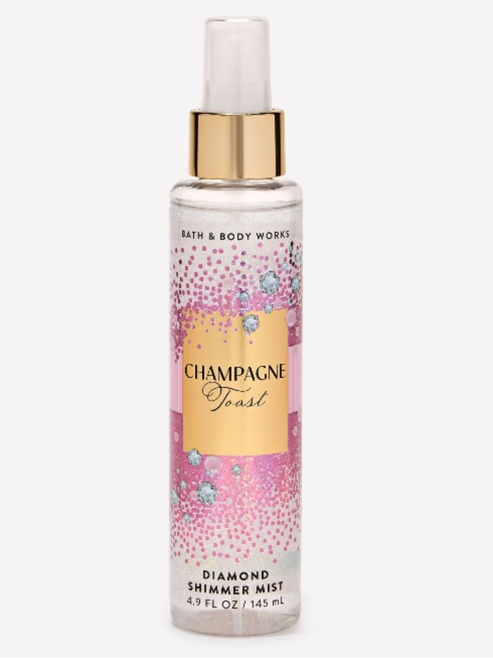 🥂”CHAMPAGNE TOAST” Diamond Shimmer Mist by B&BW, 4.9 fl oz / 145 mL, NWT